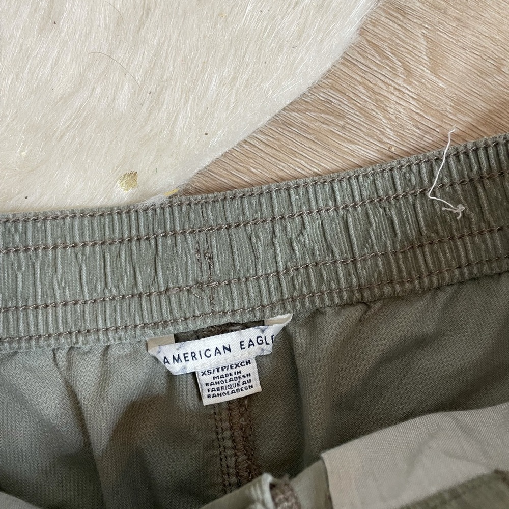 American Eagle corduroy olive green shorts - Picture 2 of 5